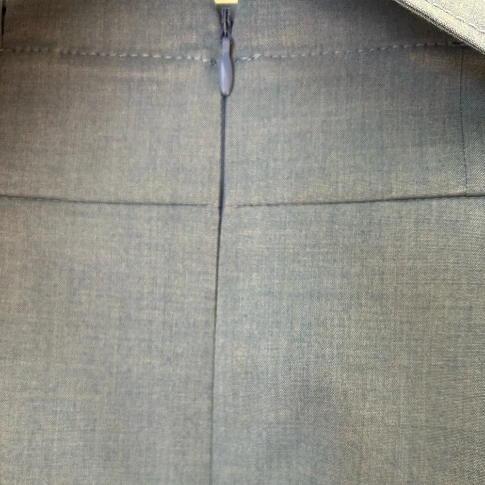 Ann Taylor Blue Paper Bag Tie- Front Skirt Size 4 - Picture 6 of 8